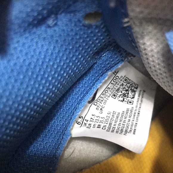 Nike Dunk Low Blue Coast University Gold DD1503-1 - Picture 4 of 14